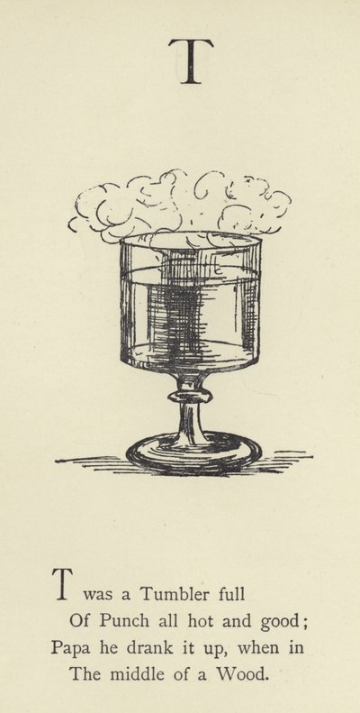 文字T 作： Edward Lear